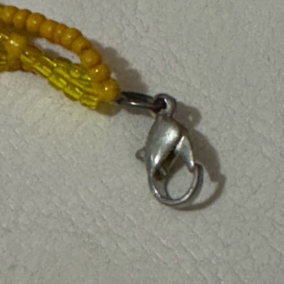 Free With $25 Purchase-Pier 1 Beaded Bracelet-Seed Bead-Lobster Clasp-Adj Length - Picture 8 of 9
